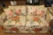 Oriental Inspired matching loveseat & Sofa By Pem-Kay