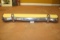 Original 1960's Volkswagon Chrome Bumper Converted To Wall Shelf W/Wall Cleat