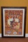 Custom Framed 1994 National Rodeo Finals Placard