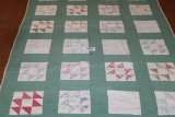 Multi-Colored Hand Made(?) Patchwork Quilt