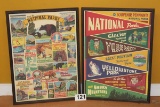 Framed National Parks Pennants & Poster