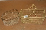 Vintage Wire Farm Baskets