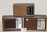 1970's & 80's Japanese Made Sony Shelf Radios