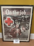 1950's Red Cross Print/Poster