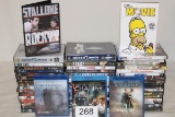 53 Assorted DVD's Including Blue Ray