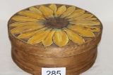 Dufeck's Of Wisconsin Hand Painted Wooden Cheese Box