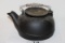 Early Cast Iron Handled Kettle W/Swivel Lid