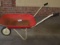 Metal Wheelbarrow W/Solid Wheel