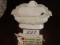 Vintage Ceramic Fruit Themed Lidded Warmer W/Spoon