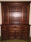 Elegant Double Glass Door China Cabinet