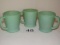 1945-60's Jadeite Coffee Mugs