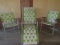 Vintage Matching Aluminum Folding Chairs & Chaise Lounge