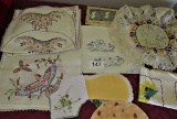 Hand Embroidered Doilies & More!