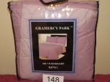 King Lavender Quilt & Shams By Gramercy Park
