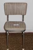 1950's Chrome Frame Kitchen Chair By Louisville Chair Co