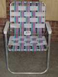 Vintage Aluminum Folding Chair