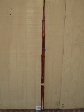 3 Piece Cane Fishing Pole W/Wooden Bobber