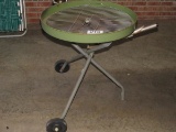 Vintage Rolling Charcoal Grill