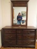 Mirrored 6 Drawer Dresser