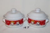 1998 Campbell Soup Lidded Bowls