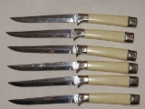 Hammer LTD Bakelite(?) Handled Stainless Kitchen Knives