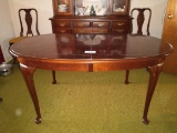 Oblong Dining Table W/2 Leafs
