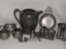 Assorted Marked Pewter Pieces