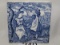 Josiah Wedgewood & Sons Detailed Blue & White Tile