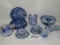 Blue & White China Pieces