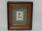 Framed & Matted 1988 25 Cent Commerative 200 Year Anniversary SC Stamp