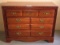 Broyhill 3 Drawer Chest W/Carved Center