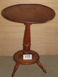 Vintage 3 Legged Round Side Table