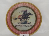 Vintage Winchester Metal Round Serving Tray