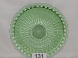 NICE Green Depression Glass 13.5