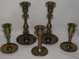 Matching Brass Candleholders