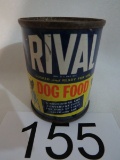 Vintage Rival Dog Food Tin Bank