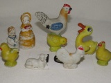 Assorted Vintage Miniature Ceramic Animals