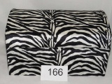 Zebra Themed Large Fabric Storage Box