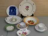 Assorted Unmarked Vintage China