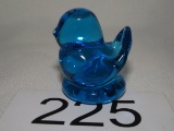 Solid Glass Small Bluebird By Terra Studios