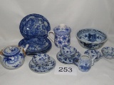 Blue & White China Pieces