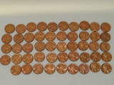 1968 S Pennies In Plastic Case