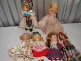 Assorted Early Small Dolls