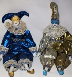 Tall Musical Colorful Masquerade Style Figures