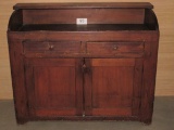 Primitive LARGE Solid Wood Dry Sink