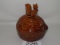 Vintage Lidded Squirrel Themed Nut Dish