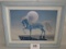 Inset Wood Framed Detailed Unicorn On Canvas(Artist Signed)