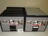 Storex Large Locking File Storage