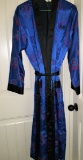 Gorgeous Oriental Inspired Satin Robe