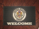 United States Army Rubber Door Mat